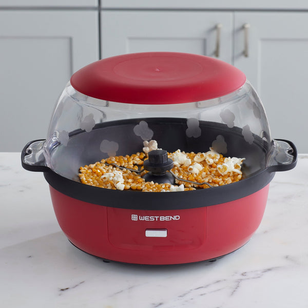 West Bend Stir Crazy 6 Qt. Popcorn Machine - West Bend