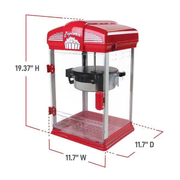 West Bend Theater Crazy Stirring Oil Popcorn Maker, 4 Qt. Capacity - West Bend