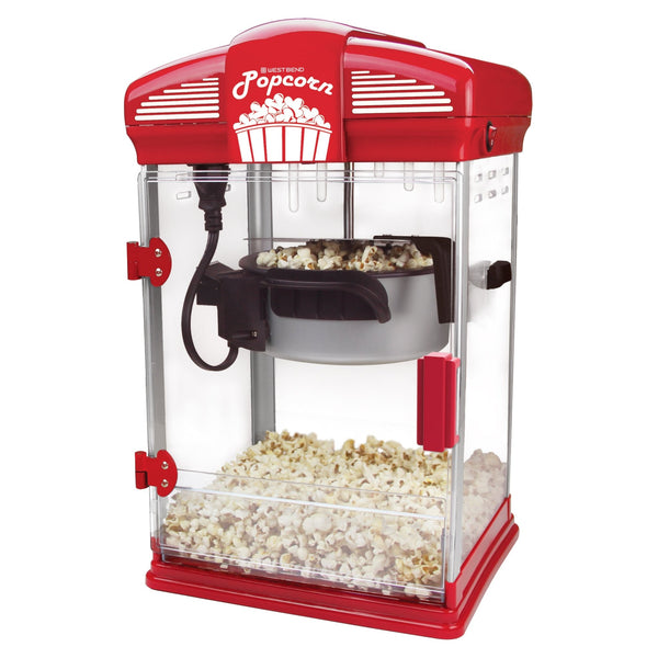 West Bend Theater Crazy Stirring Oil Popcorn Maker, 4 Qt. Capacity - West Bend