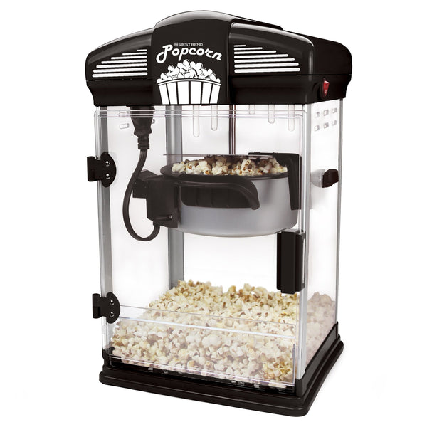 West Bend Theater Crazy Stirring Oil Popcorn Maker, 4 Qt. Capacity - West Bend