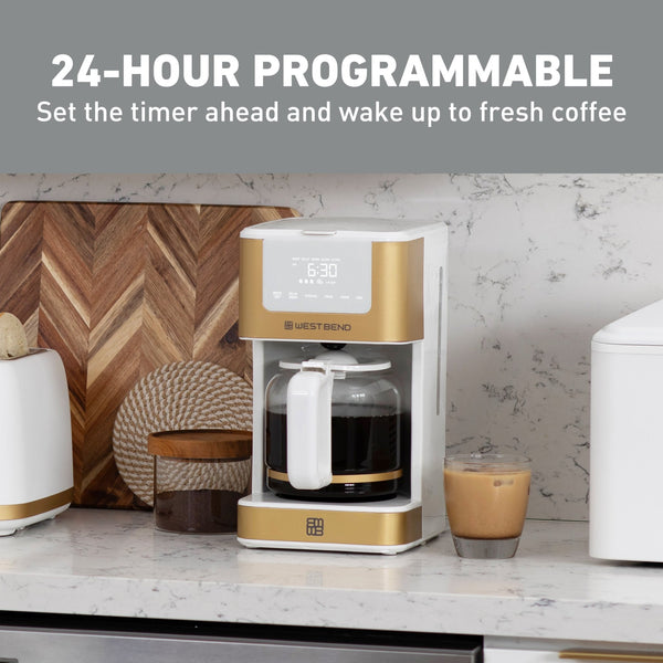 West Bend Timeless 12 Cup Hot & Iced Coffee Maker - West Bend