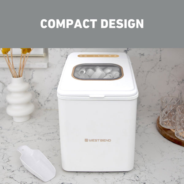 West Bend Timeless Countertop Bullet Ice Maker - West Bend