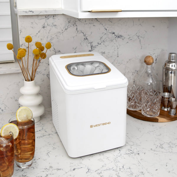 West Bend Timeless Countertop Bullet Ice Maker - West Bend