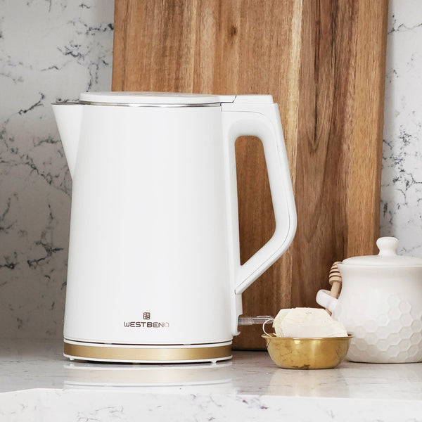 West Bend Timeless Electric Kettle, 1.5 Liter Capacity - West Bend