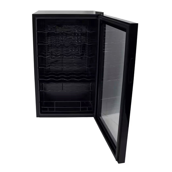 West Bend Wine Cooler, 34 Bottle Capacity, in Black - West Bend