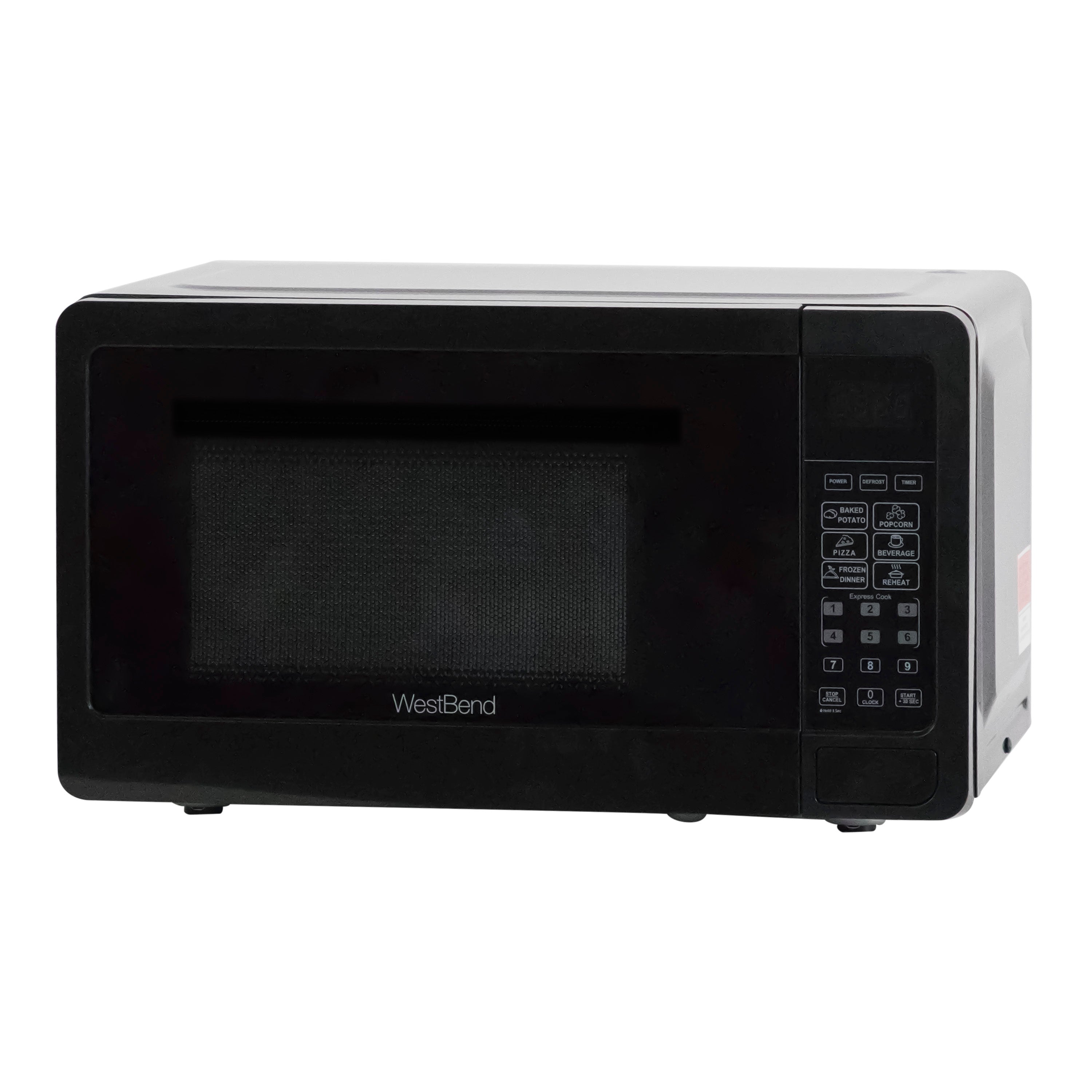 Compact Microwave- Express Cook- Tactile- White
