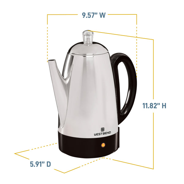 West Bend 12-Cup Coffee Percolator