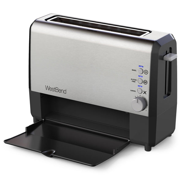 QuikServe™ Toaster, Stainless - West Bend