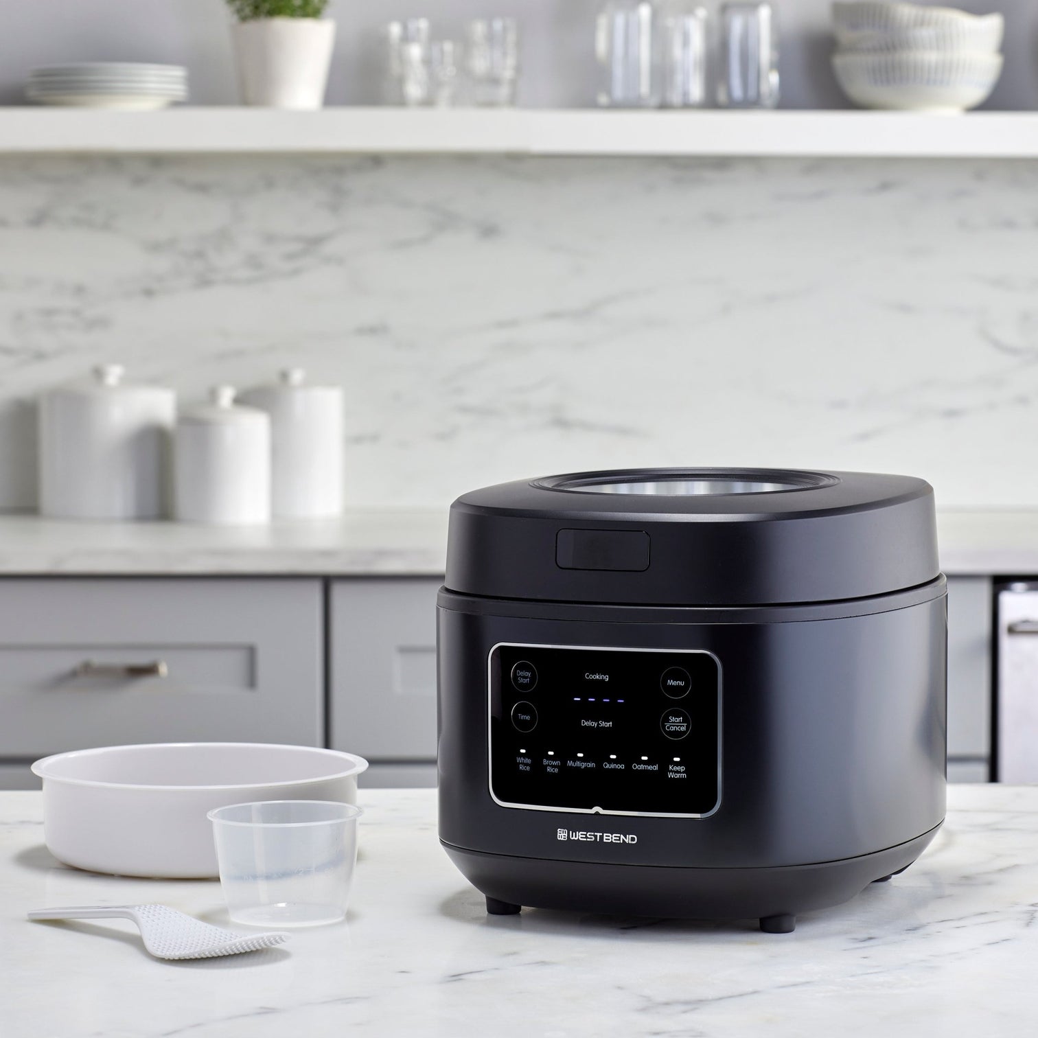 West Bend 12 Cup MultiFunction Rice Cooker, in Black (RCWB2LBK13)