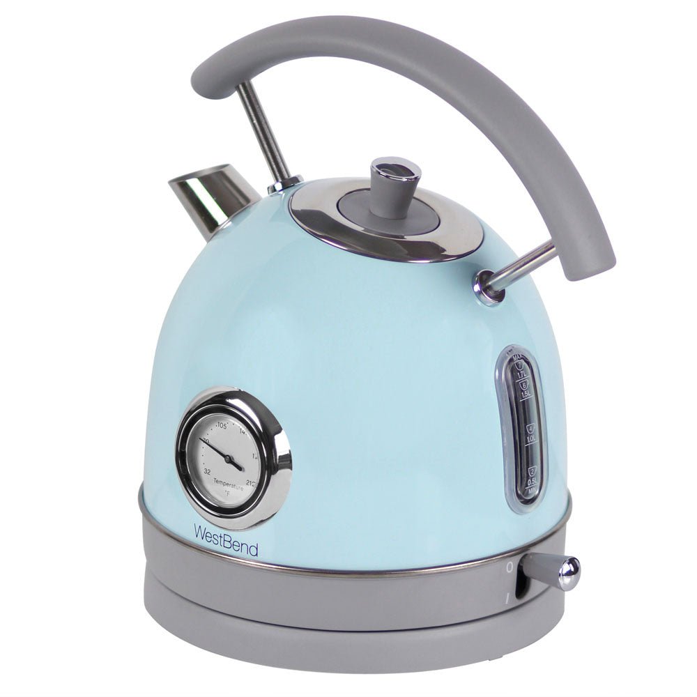 West Bend Retro-Style Electric Kettle, 1.7 Liter Capacity,1500W & Reviews