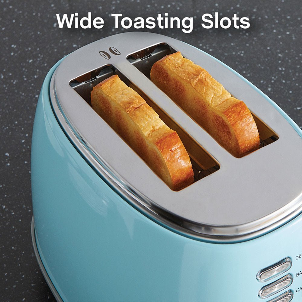 West Bend 77222 Toaster 2 Slice QuikServe Wide Slot Turkey