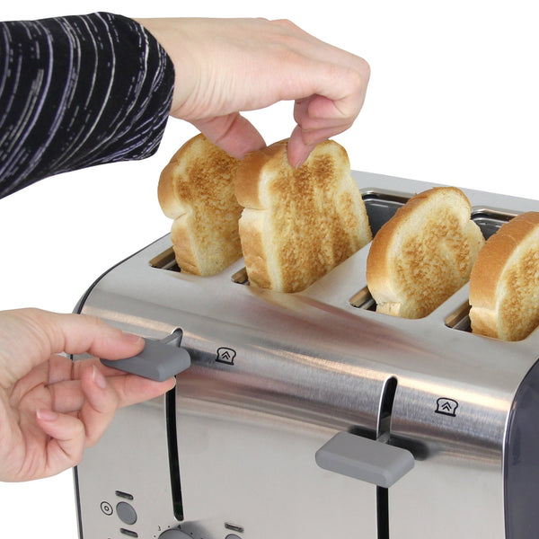 West Bend 4-Slice Toaster, Silver